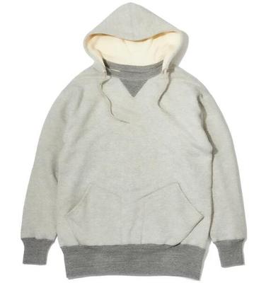 DOUBLE-FACE HOODED SWEATSHIRT