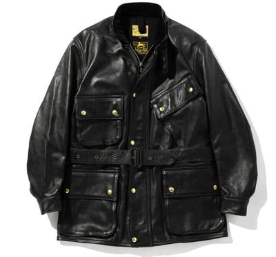 LEATHER ENDURO TRIAL JACKET