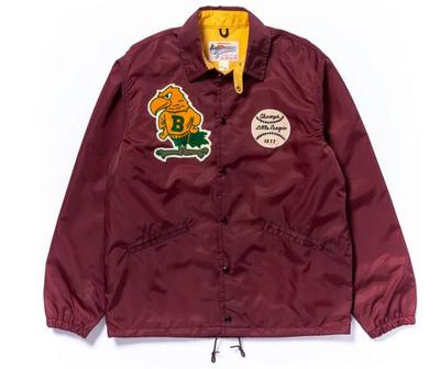 NYLON COACH JACKET / BIRDIES
