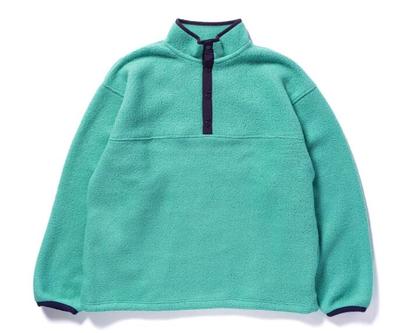 SNAP FRONT PULL-OVER FLEECE