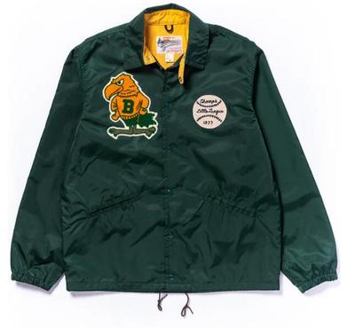 NYLON COACH JACKET / BIRDIES