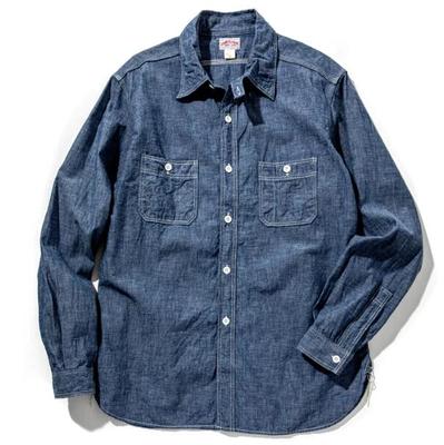 8HU CHAMBRAY SERVICEMAN SHIRT