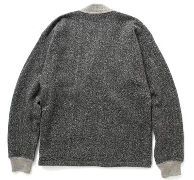 SALT & PEPPER COTTON CARDIGAN