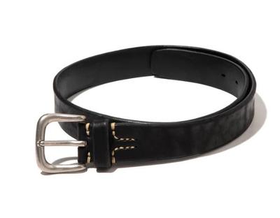 JOE MCCOY BEND LEATHER BELT
