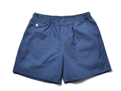 COTTON DRILL SWIM SHORTS (OVER-DYED)