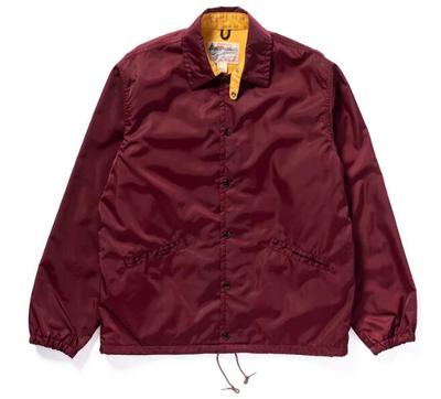 NYLON COTTON LINED COACH JACKET