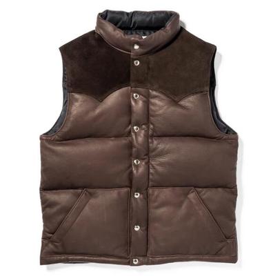 DEERSKIN DOWN VEST
